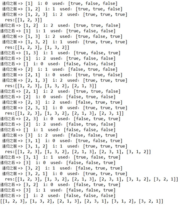 46题全排列2